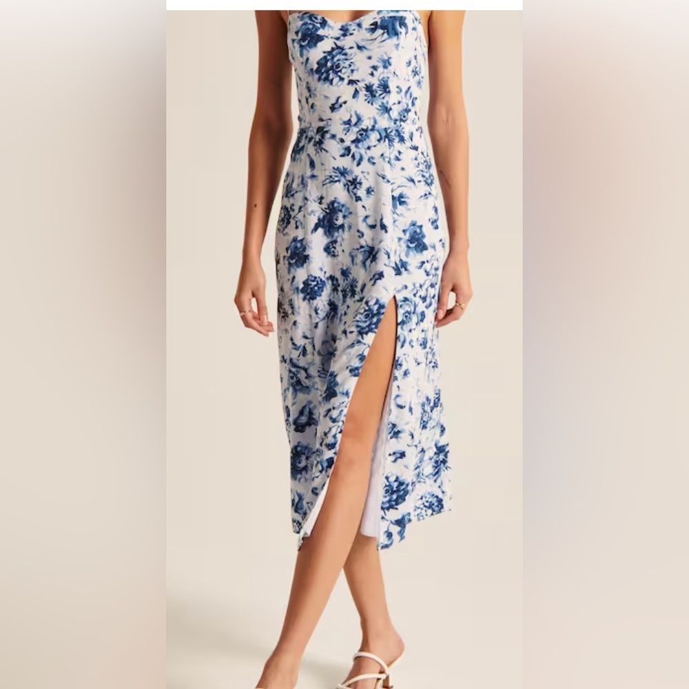 Abercrombie & Fitch High Slit Dress